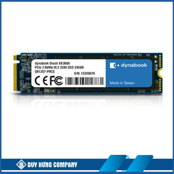 Ổ cứng SSD Dynabook Boost AX3600 PCIe 3 NVMe SSD 256GB