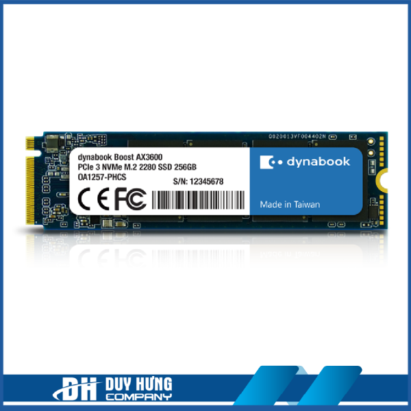 Ổ cứng SSD Dynabook Boost AX3600 PCIe 3 NVMe SSD 256GB