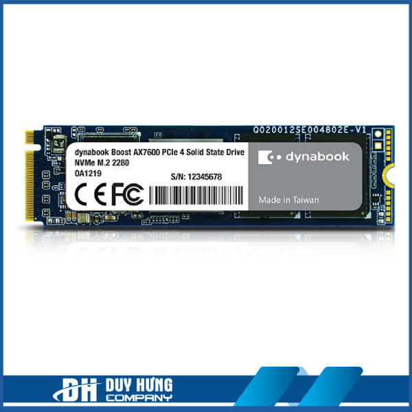 Ổ cứng SSD Dynabook Boost AX7600 PCIe Gen4x4 NVMe SSD 1TB