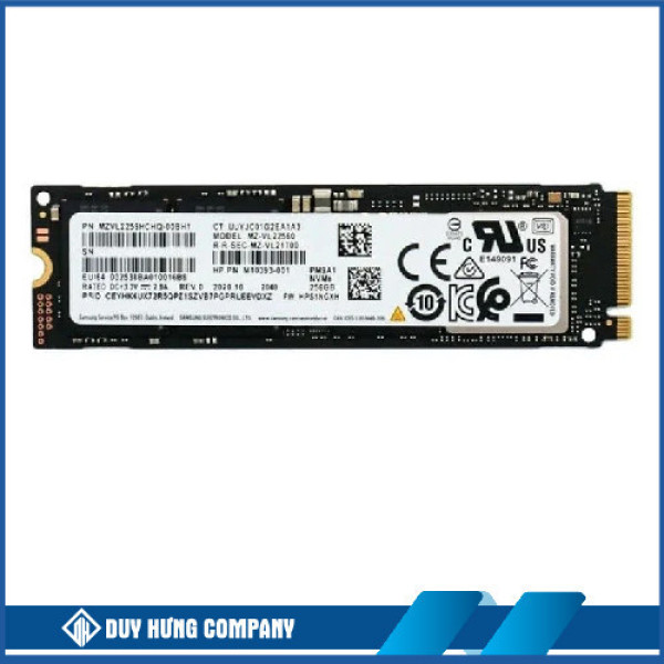 Ổ cứng SSD Samsung NVMe PM9A1 M.2 PCIe Gen4 x4 256GB