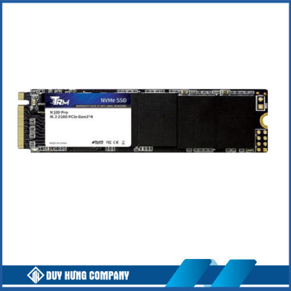 Ổ cứng SSD TRM N100 Pro 256GB M.2 2280 PCIe NVMe (Đọc 2130MB/s – Ghi 1720MB/s)