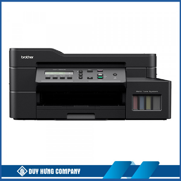 Máy in phun màu Brother DCP-T820DW (A4/A5/ Copy/ Scan/ Đảo mặt/ ADF/ USB/ LAN/ WIFI)