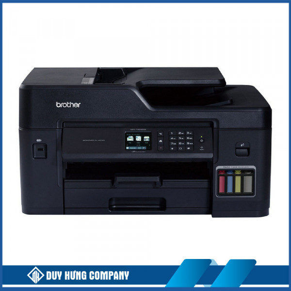 Máy in phun màu Brother MFC-T4500DW (A3/A4/ In/ Copy/ Scan/ Fax/ Đảo mặt/ ADF/ USB/ WIFI)