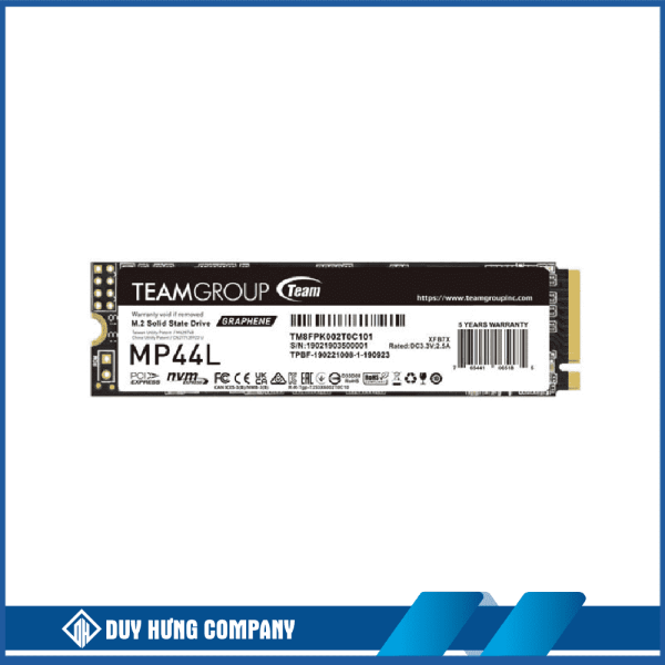 Ổ cứng SSD TEAMGROUP MP44L 500GB M.2 2280 PCIE 4.0X4