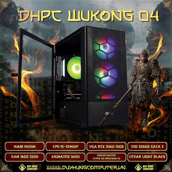 DHPC WUKONG 04(I5-12400F | RTX 3060 12GB | RAM 16GB)