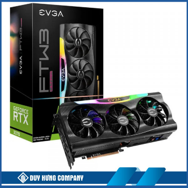 VGA EVGA GeForce RTX™ 3070 FTW3 ULTRA GAMING 8GB GDDR6 V2 (NK BH tại Duy Hưng Computer)