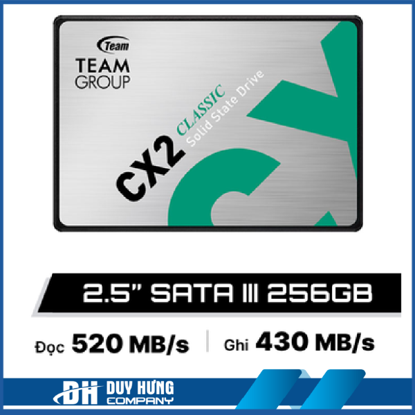 Ổ cứng SSD TeamGroup CX2 256GB 2.5 inch SATA II