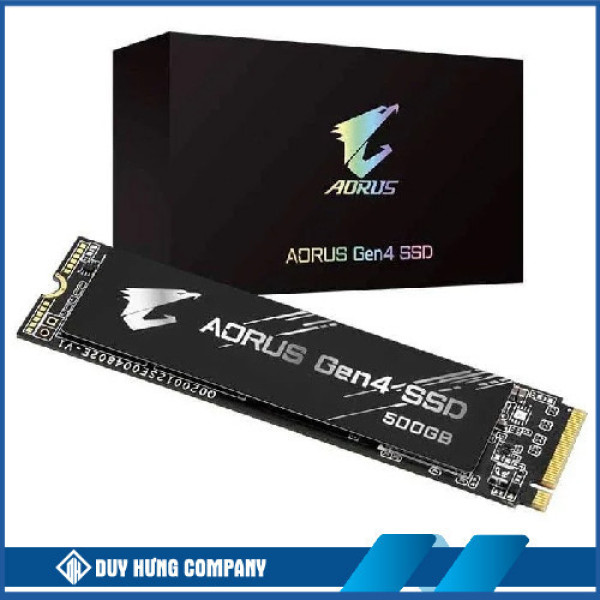 Ổ cứng SSD Gigabyte Aorus 500GB PCIe Gen4 x4 NVMe M.2 GP-AG4500G