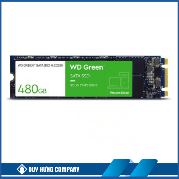 Ổ cứng SSD Western Digital Green 480GB M2 2280 WDS480G3G0B