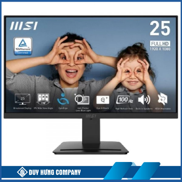 Màn hình MSI PRO MP253 (24.5Inch/ Full HD/ 1ms/ 100HZ/ 300 cd/m2/ IPS/ Loa)