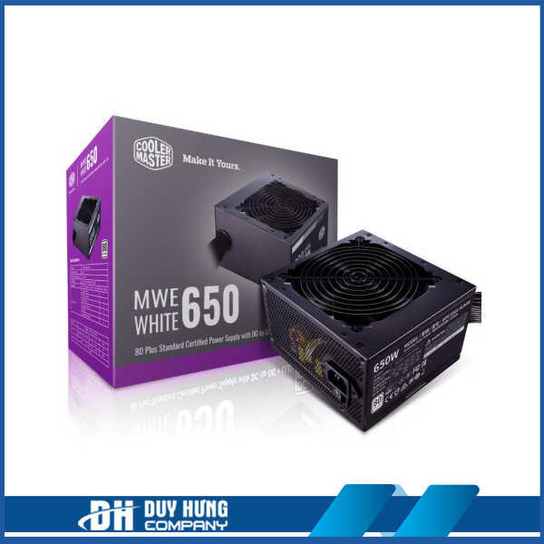 NGUỒN MÁY TÍNH COOLER MASTER 650W MWE WHITE