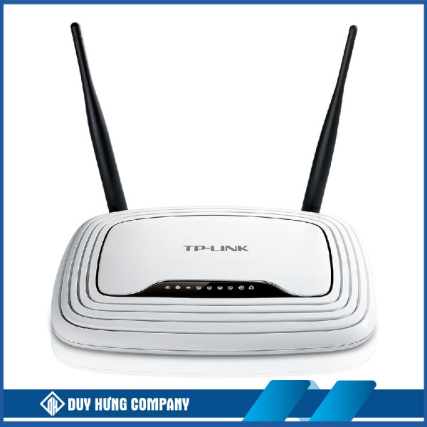 Bộ phát wifi TP-Link TL-WR841N (Chuẩn N/ 300Mbps/ 2 Ăng-ten ngoài/ 15 User)