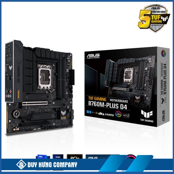 Mainboard Asus TUF Gaming B760M-PLUS D4