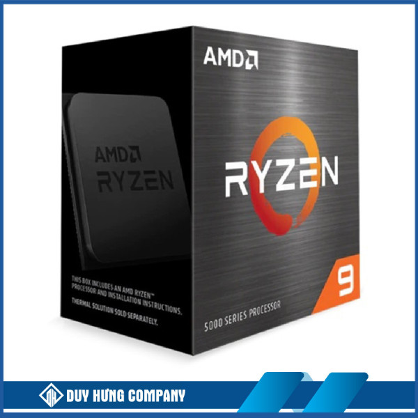 CPU AMD Ryzen 9 5900X (3.7 GHz Upto 4.8GHz / 70MB / 12 Cores, 24 Threads / 105W / Socket AM4)