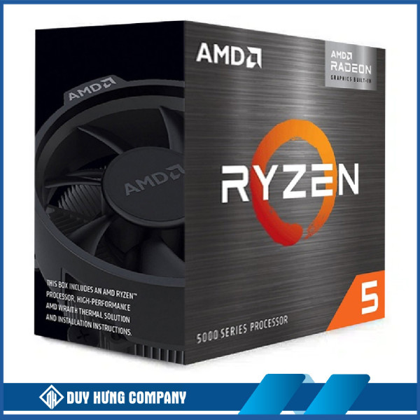 CPU AMD Ryzen 5 4600G (AMD AM4 - 6 Core - 12 Thread - Base 3.7Ghz - Turbo 4.2Ghz - Cache 11MB)