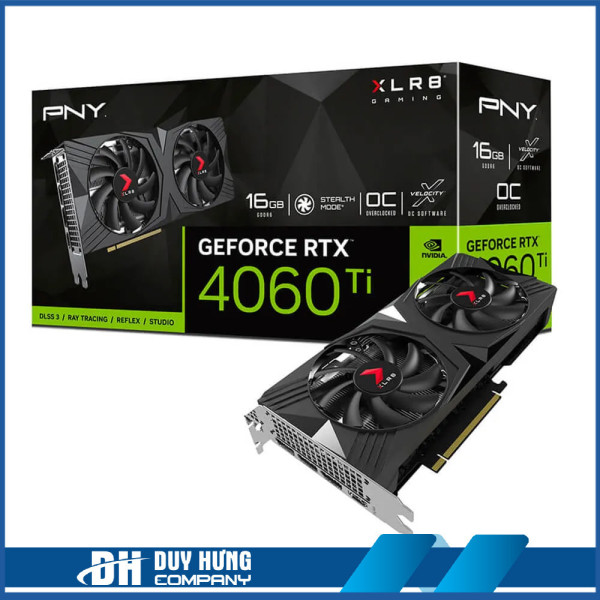 PNY GeForce RTX 4060 Ti 16GB VERTO Dual Fan