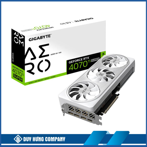 VGA Gigabyte RTX 4070 Ti Super Aero OC 16GB GDDR6X (N407TSAERO OC -16GD)