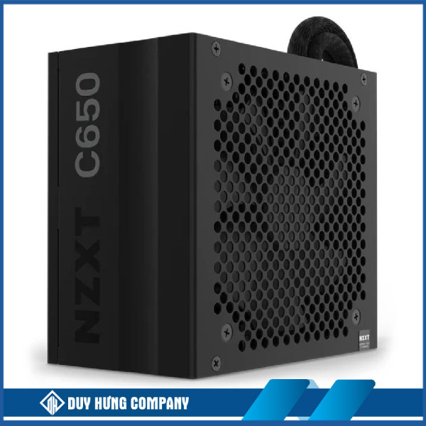 Nguồn máy tính NZXT C650W - 80 Plus Bronze - Semi Modular (650W)
