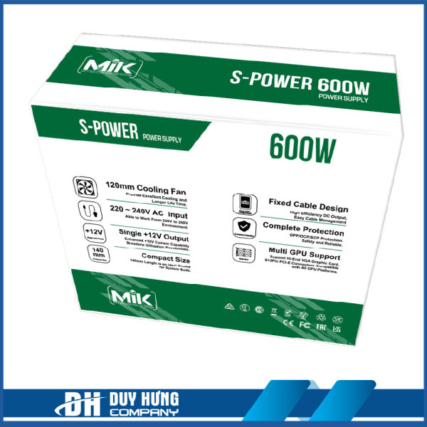 NGUỒN MIK SPOWER 600W