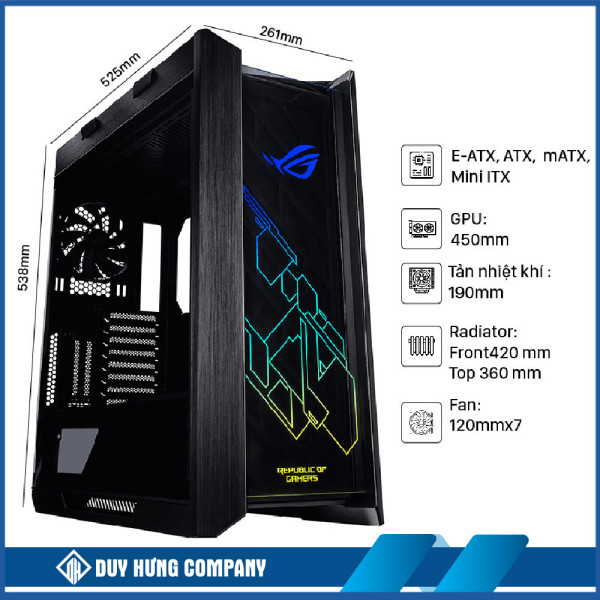 CASE ASUS ROG STRIX HELIOS GX601 – EVA EDITION