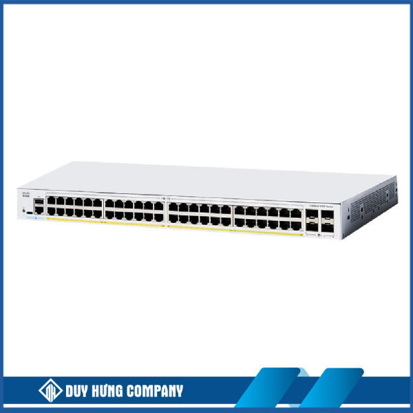 Switch Cisco Catalyst C1200-48P-4X 48x GE PoE+, 4x 10G SFP+