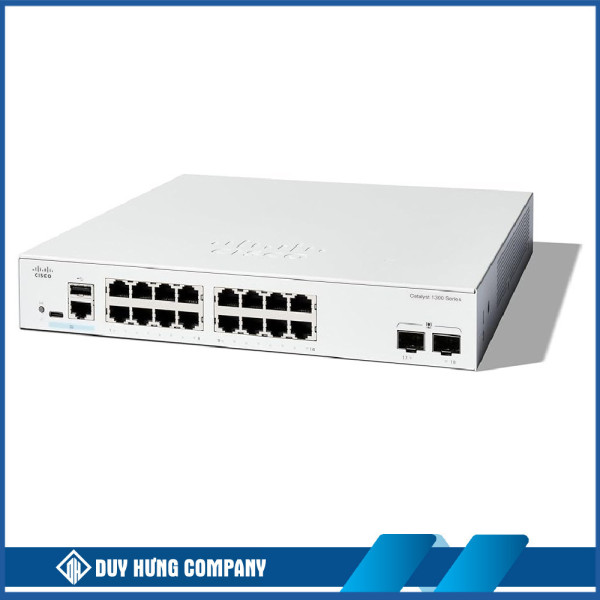 Switch Cisco Catalyst C1300-16T-2G 16x 10/100/1000 ports, 2 x SFP