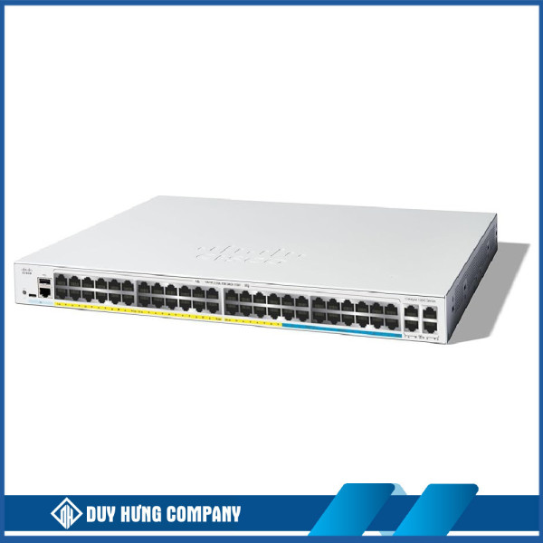 Switch Cisco C1300-48MGP-4X 40x 1GE PoE+, 8x mGig 5G UPoE 740W