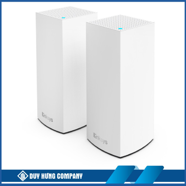 Bộ phát wifi 6 Linksys Velop Atlas MX2002-AH 2-Pack (Chuẩn AX/ AX3000Mbps/ Ăng-ten ngầm/ Wifi Mesh/ 55 User)