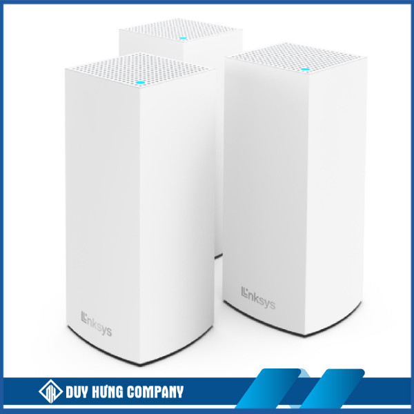 Bộ phát wifi 6 Linksys Velop Atlas Pro MX5503-AH 3-Pack (Chuẩn AX/ AX5400Mbps/ Ăng-ten ngầm/ Wifi Mesh/ Dưới 100 User)