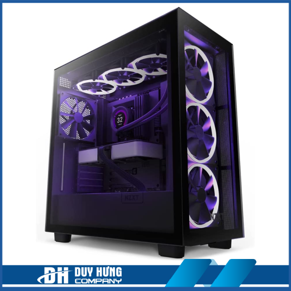 Vỏ case NZXT H7 Elite Black (Mid Tower / Màu Đen)