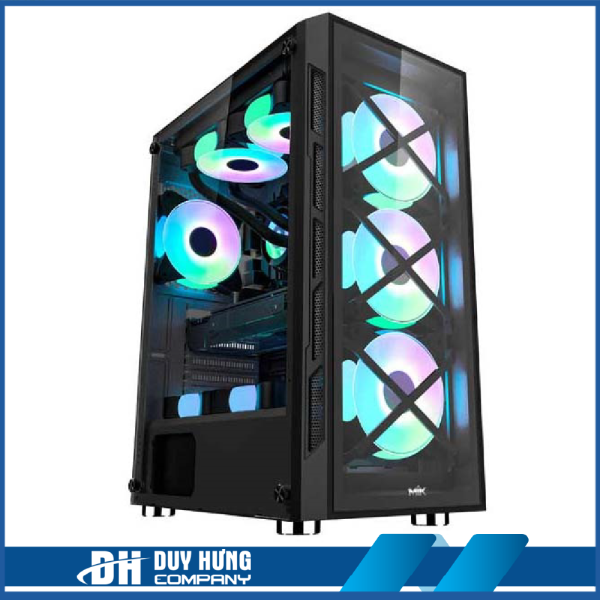 Vỏ case MIK TN10 (3 FAN GALAXY RGB)