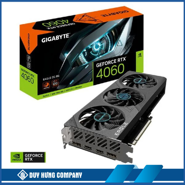 Card màn hình GIGABYTE GeForce RTX 4060 EAGLE OC 8G