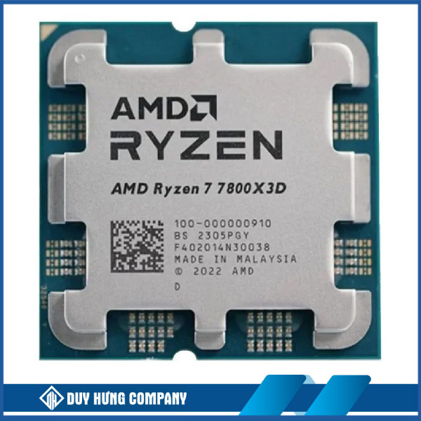 CPU AMD Ryzen 7 7800X3D (4,2 GHz Boost 5,0 GHz | 8 Cores / 16 Threads | 96 MB Cache| PCIe 5.0)