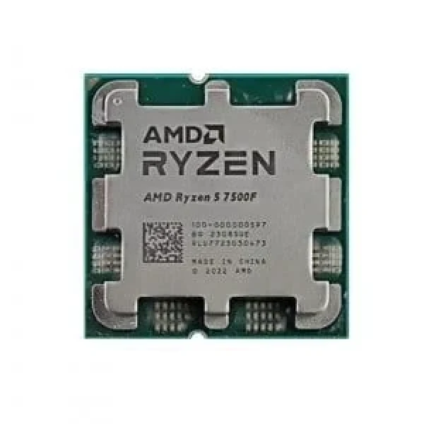 CPU AMD Ryzen 5 7500F Tray (3.7 GHz Upto 5.0 GHz / 38MB / 6 Cores, 12 Threads / 65W / AM5)