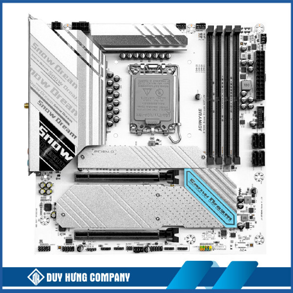 Mainboard JGINYUE B760M WIFI/W Snow Dream DDR4