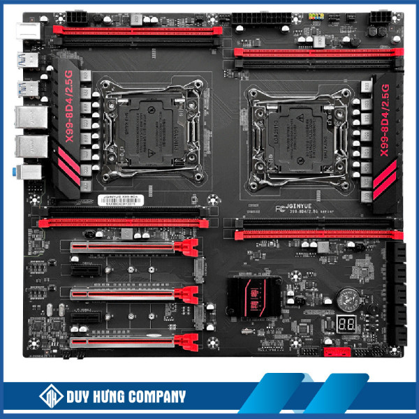 Mainboard JGINYUE Dual Xeon LGA2011-3 X99 8D4 The Server