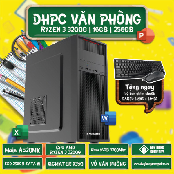 DHPC Văn Phòng Ryzen 3 3200G