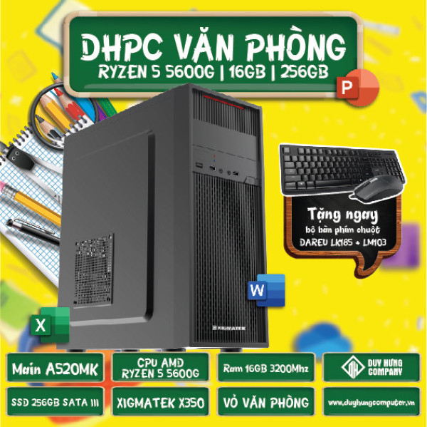 DHPC Văn Phòng Ryzen 5 5600GT