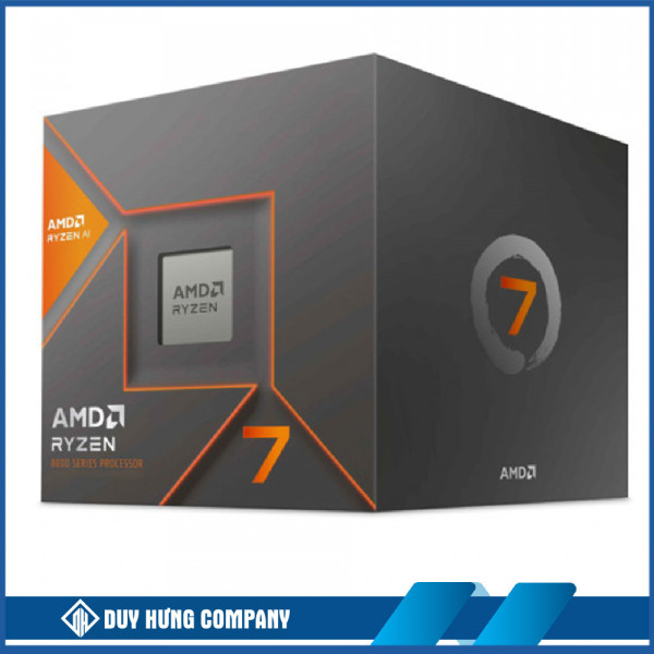 CPU AMD Ryzen 7 8700F (AMD AM5 - 8 Core - 16 Thread - Base 4.1Ghz - Turbo 5.0Ghz - Cache 24MB - No iGPU)