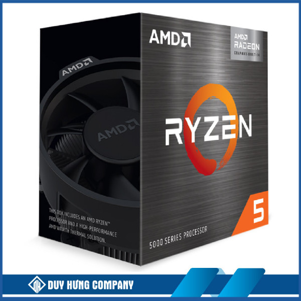 CPU AMD Ryzen 5 5500GT (AMD AM4 - 6 Core - 12 Thread - Base 3.6Ghz - Turbo 4.4Ghz - Cache 19MB)