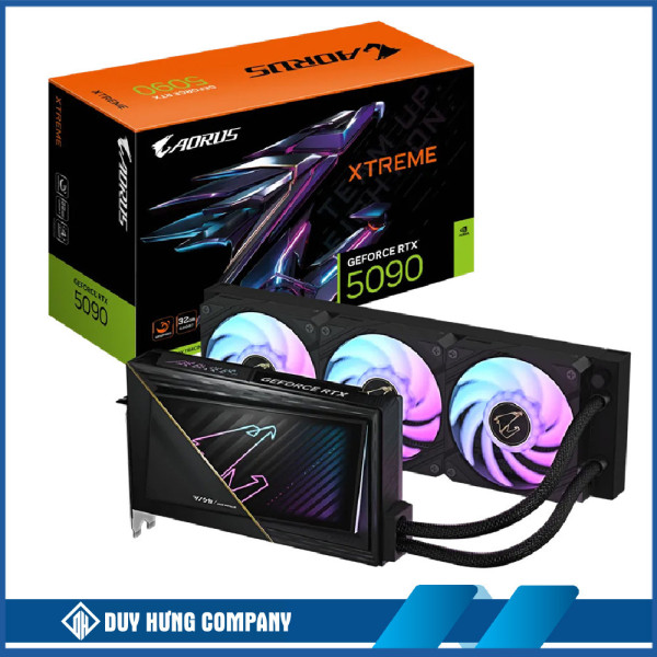 VGA Gigabyte AORUS RTX 5090 XTREME WATERFORCE 32GB (N5090AORUSX W-32GD)