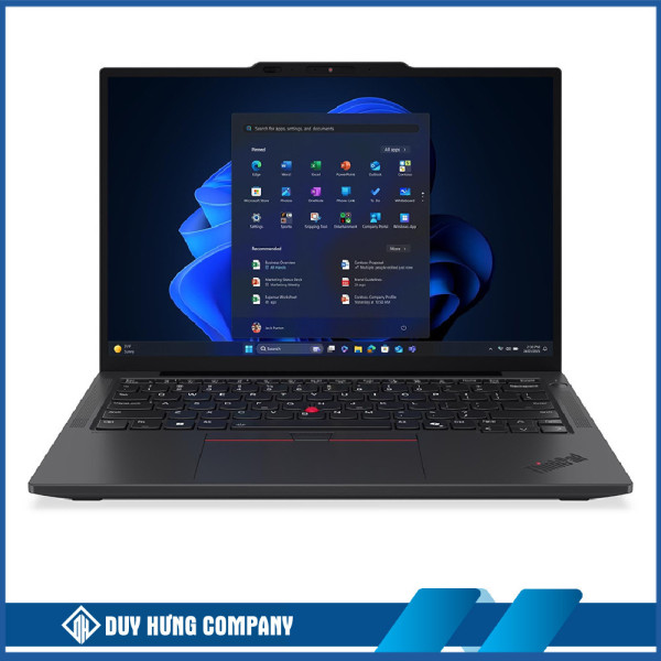 Laptop Lenovo ThinkPad X13 GEN 6 21RK00ANVA (Ultra 7 255H/ 32GB/ 1TB SSD/ 13.3 inch WUXGA/ NoOS/ Black/ Carbon/ 3Y)