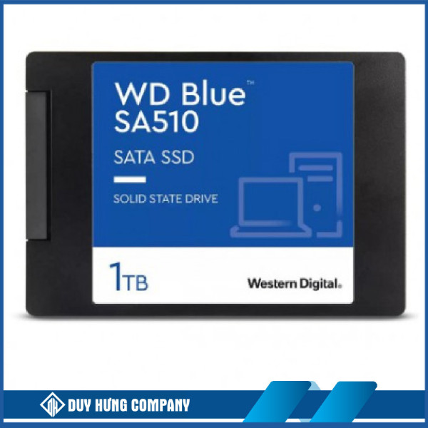 Ổ SSD Western Digital Blue SA510 WDS100T3B0A 1Tb (SATA3/ 2.5Inch/ 560MB/s/ 520MB/s)