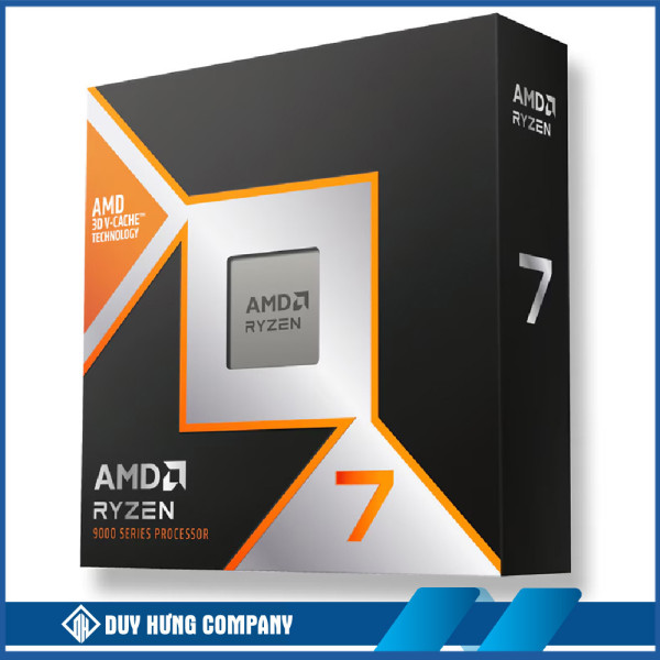 CPU AMD Ryzen 7 9850X3D (AMD AM5 - 8 Core - 16 Thread - Base 4.7Ghz - Turbo 5.6Ghz - Cache 104MB)