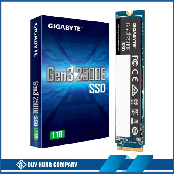 Ổ SSD Gigabyte G325E1TB (NVMe PCIe/ Gen3x4 M2.2280/ 2400MB/s/ 1800MB/s)