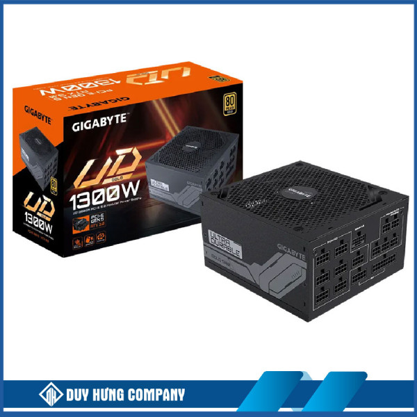 Nguồn GIGABYTE UD1300GM PG5 1300w (80 plus Gold, Pcie 5.0, ATX 3.0)