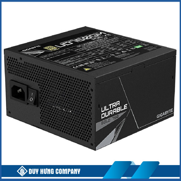 Nguồn Gigabyte GP-UD750GM PG5 V2 750W Nguồn Gigabyte GP-UD750GM PG5 V2 750W (80 PLUS Gold/ Full modular/Màu đen)