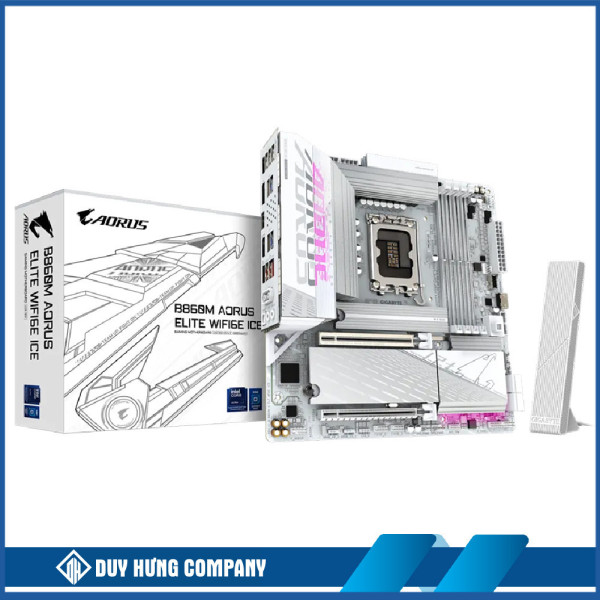 Mainboard Gigabyte B860M AORUS ELITE WIFI 6E ICE DDR5