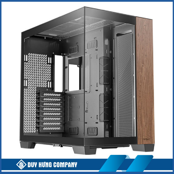 Vỏ Case Antec C8 Wood ( EATX, USB Type C, Mặt Gỗ, Case Bể Cá)