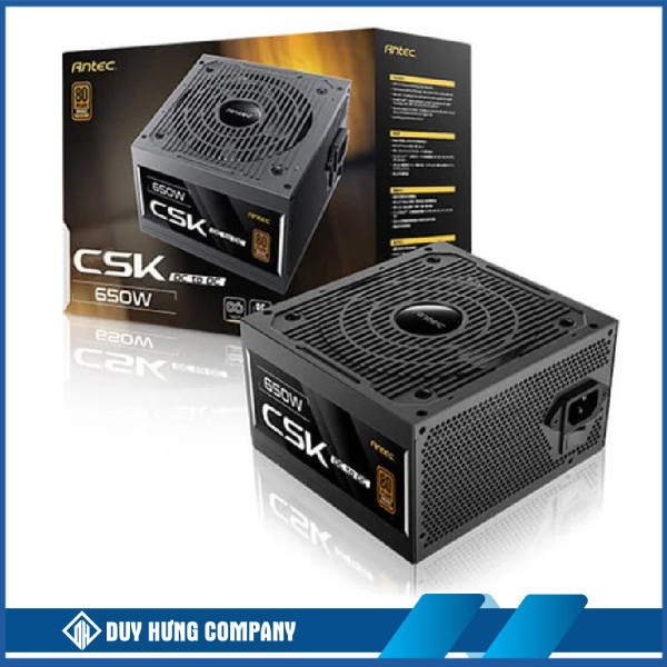 Nguồn máy tính ANTEC CSK650DC EC - 650W (80 Plus Bronze)